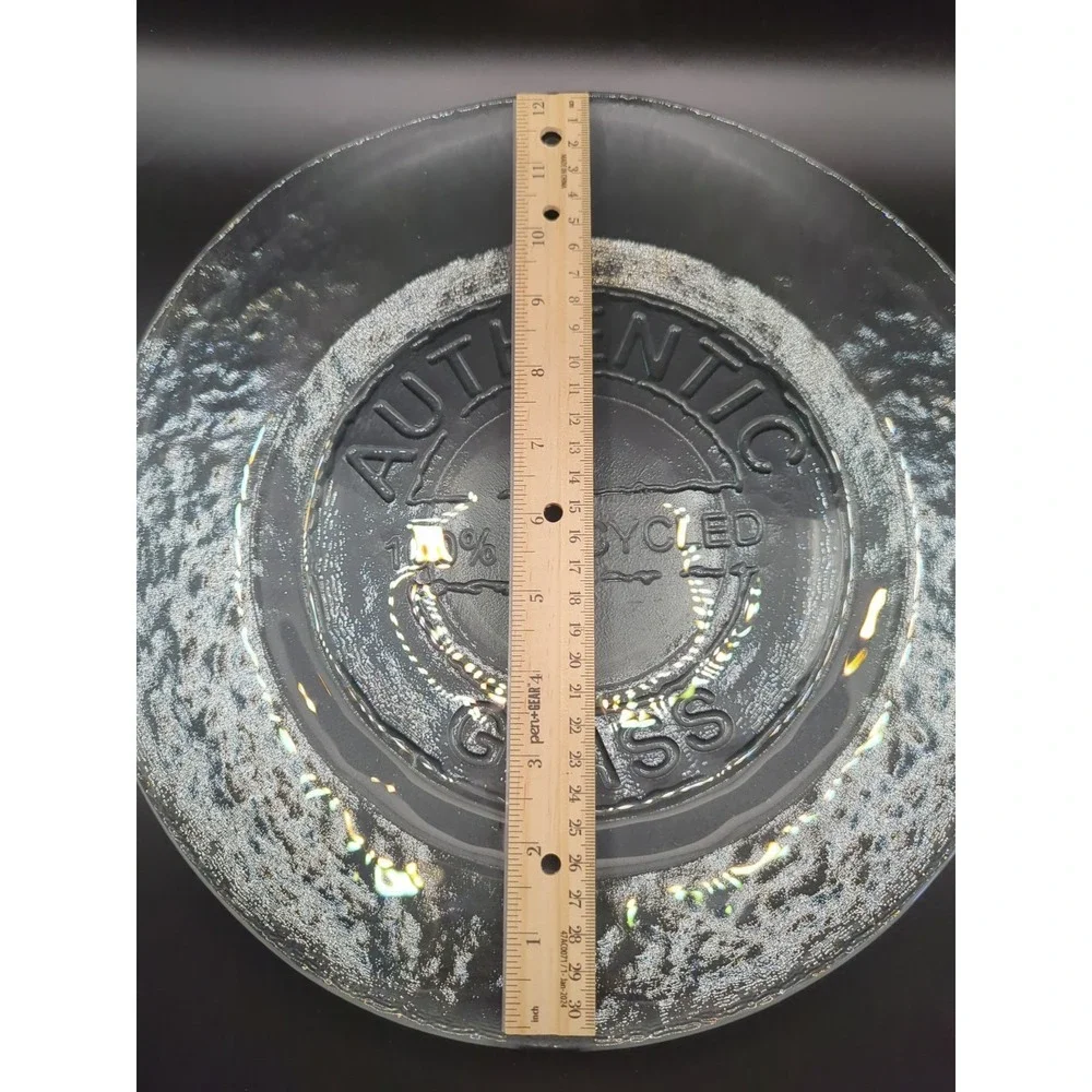 Vidrios San Miguel Recycled Glass Platter 12.5